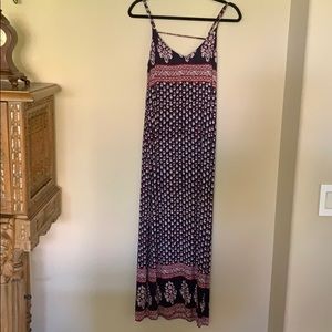 Aqua Maxi Dress